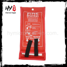 Mantas de fabricación de fuego en una bolsa roja, precio de manta de fuego de venta caliente para protección contra incendios, manta de fuego a prueba de fuego